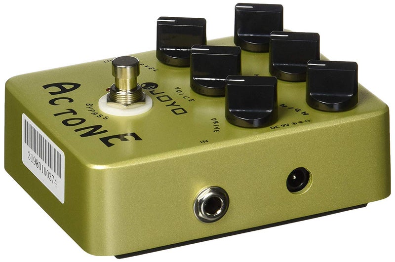 Joyo JF-13 AC Tone Vintage Tube Amplifier effects pedal, analog circuit and bypass - Image 3